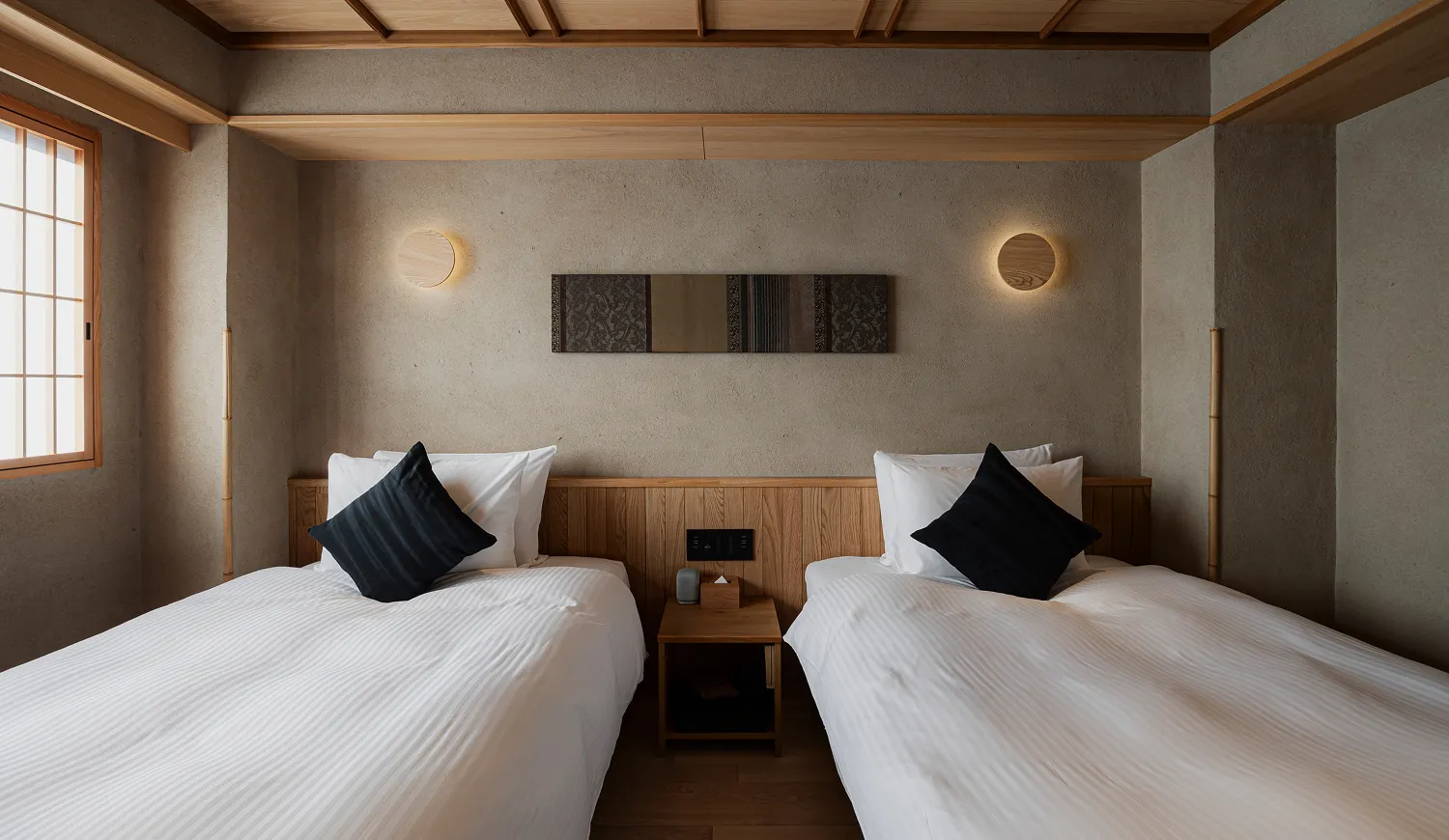 シンプルで落ち着いた設えが、心にそっと寄り添います。