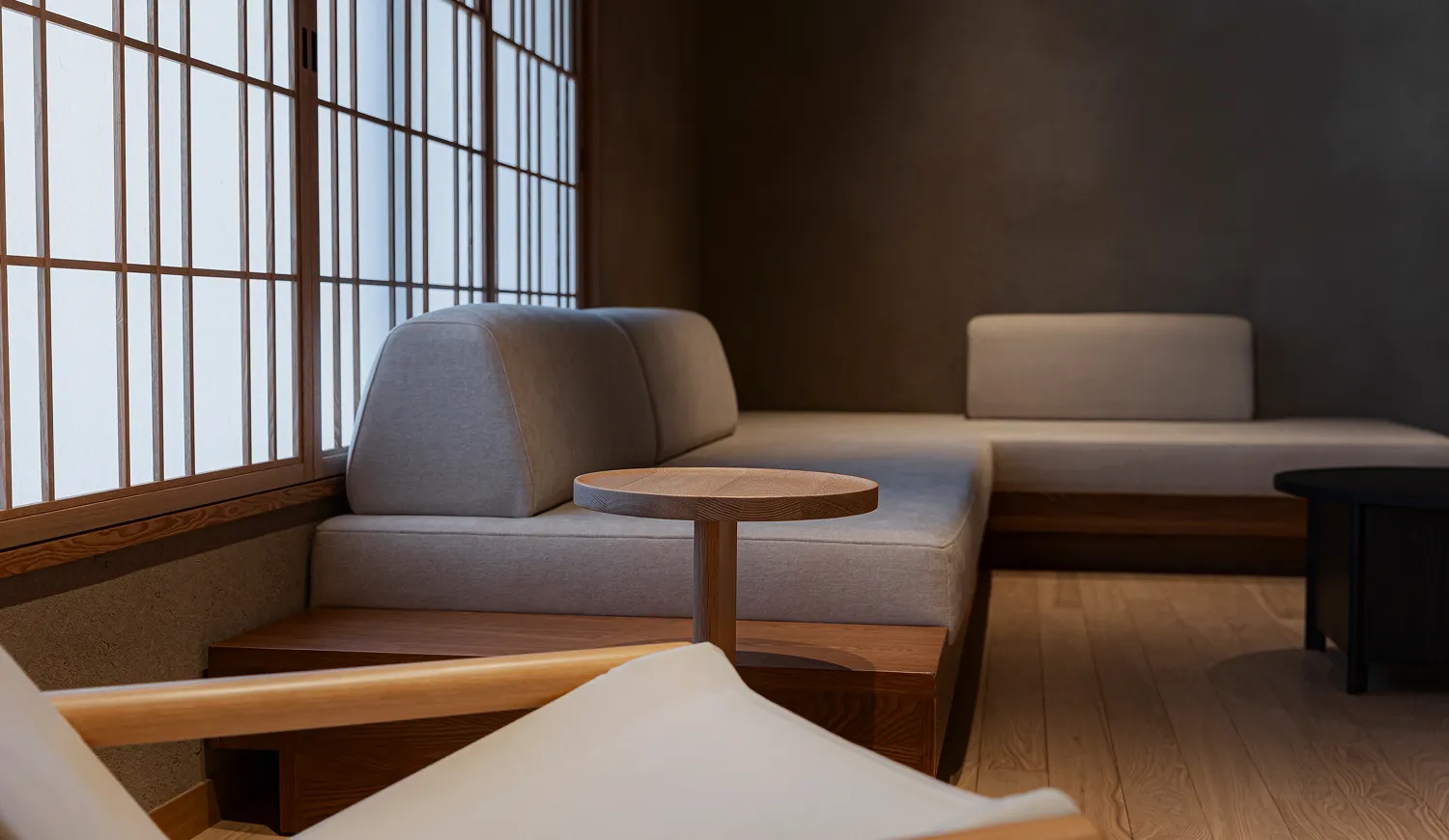 シンプルで落ち着いた設えが、心にそっと寄り添います。